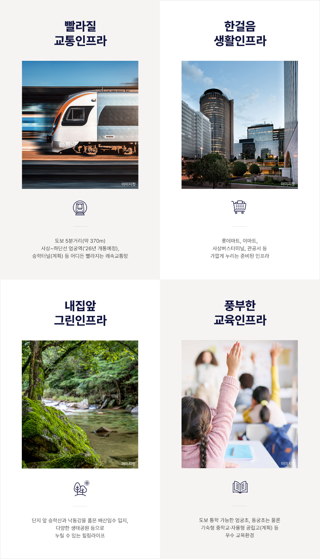 더샵 리오몬트 인프라
